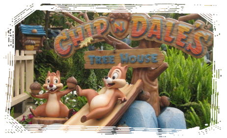 Disney Fun Toon Town ｃｈｉｐ ｎ ｄａｌｅ ｓ ｔｒｅｅｈｏｕｓｅ